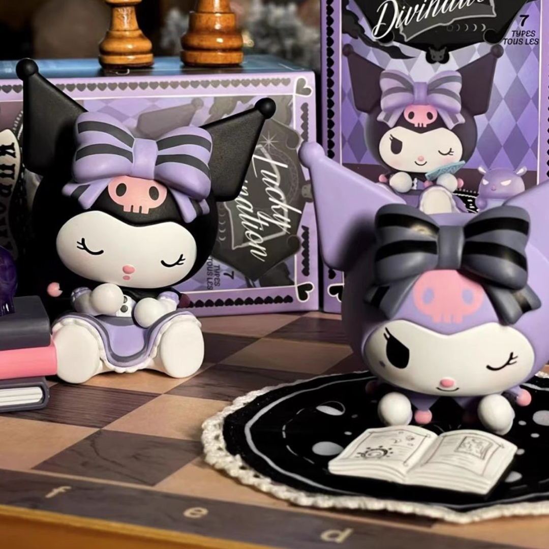 Miniso Lucky Kuromi Blind Box Figurine - INS Style Desk Decoration, Cute Birthday Gift for Girls