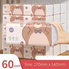 Douyin Trendy Large Flower Tissue Box (Full Box) - Affordable Household Paper Towels, Napkins, Baby Face Wipes, Toilet Paper Set
