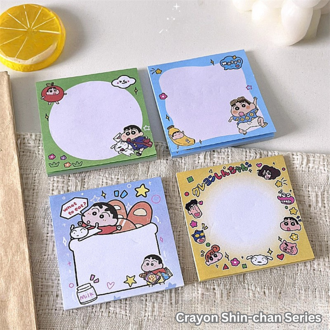 50 cartoon cute notepads non-sticky tearable message notepad student ins material handbook stationery