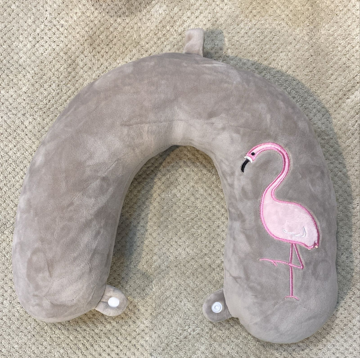 U-Shaped Soft Travel Neck Pillow for Comfort Support