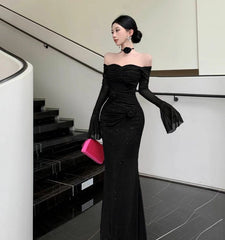 Elegant Bloom Waist-Cinching Floral Dress –Slim Fit