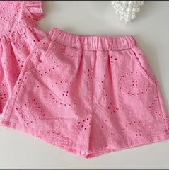Chic Fairy Summer Cotton Two-Piece Outfit
