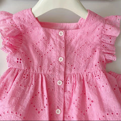 Chic Fairy Summer Cotton Two-Piece Outfit