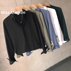 Men’s Solid Color Long Sleeve Business Casual Shirt – Clean Fit Everyday Top