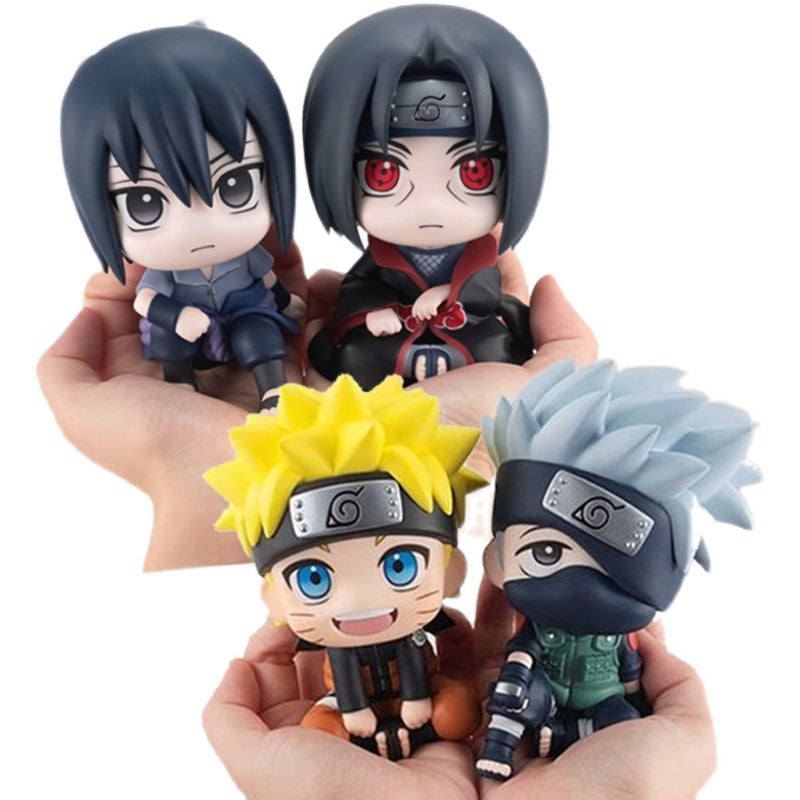 Naruto Q-Version Sitting Car Ornament – Two-Dimensional Anime Model