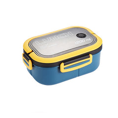 Double-Layer Bento Lunch Box – Microwaveable with Compartments | Office & Meal Prep Friendly