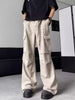 Retro Cargo Paratrooper Wide Leg Workwear Pants for Men