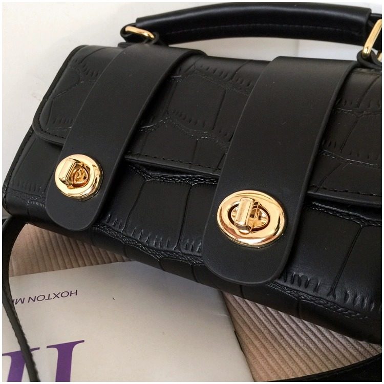 Vintage Style Small Crossbody Top Handle Bag