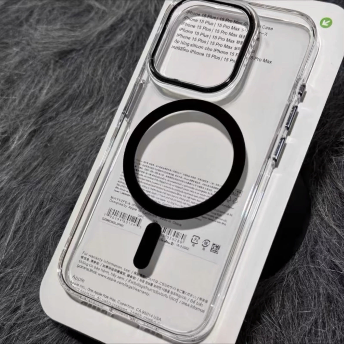Clear Magnetic Phone Case – Anti-Yellowing Transparent Hard Cover with Strong Magnetic Alignment