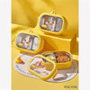 Cute Duck & Bee Stainless Steel Lunch Box 304 Insulated Large Capacity Bento with Compartments