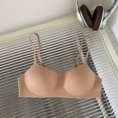 Seamless Wireless Bra for Women – Thin, Side-Support, No Steel Ring, Anti-Sag Small Cup Bra