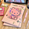 Hello Kitty Cute Thick Color Page Diary Notebook for Students