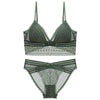 Wireless Lace Triangle Cup Minimizing Bra