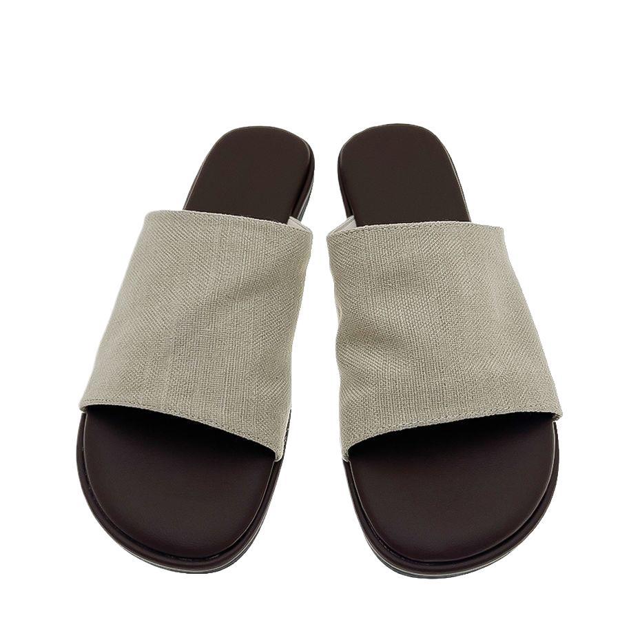 French Casual Open Toe Flat Non-Slip Beach Sandals - Flip-Flops for Women