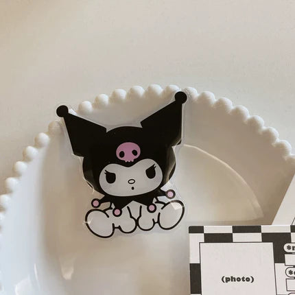 Cute cartoon Pop Socket with Folding Retractable Support Frame