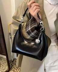 Korean Chic Horn-Shaped Shoulder Bag for Women