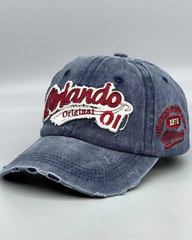 Unisex Washed Distressed Baseball Cap