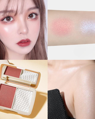 Translucent 3D Contour Blush Highlight Powder