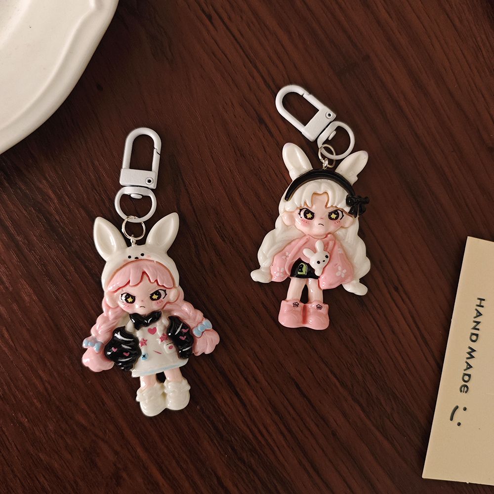 Cartoon Dora Transforming Keychain Pendant - Large Size Backpack Decoration, Couple & Best Friend Gift