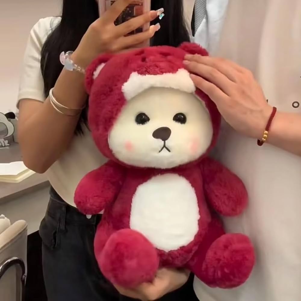 Cozy Hoodie Bear Plush