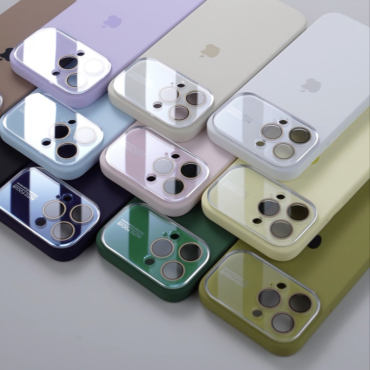 Liquid Silicone iPhone  with Large Window & Full Protection