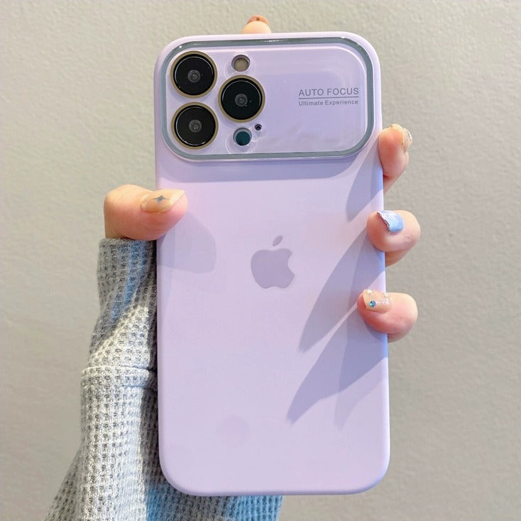 Liquid Silicone iPhone  with Large Window & Full Protection