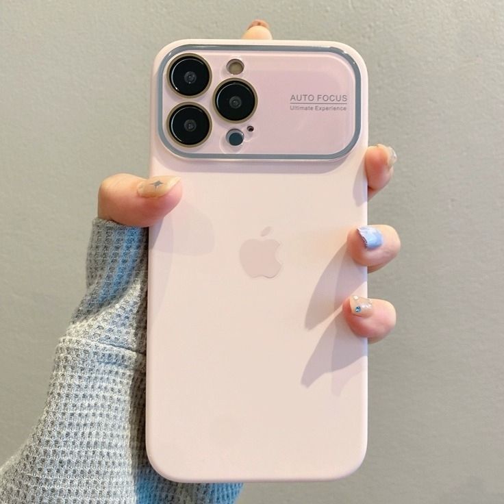 Liquid Silicone iPhone  with Large Window & Full Protection