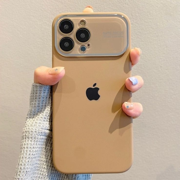 Liquid Silicone iPhone  with Large Window & Full Protection