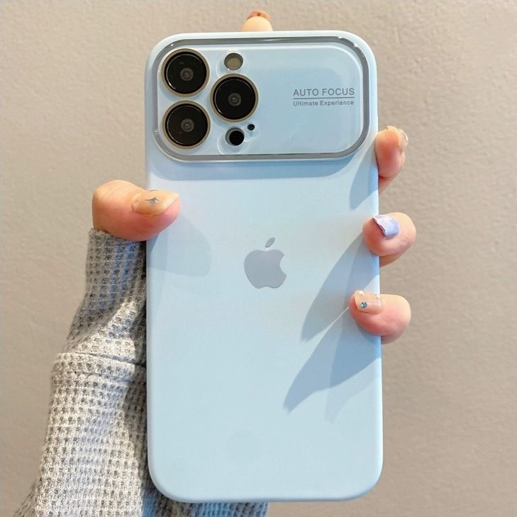 Liquid Silicone iPhone  with Large Window & Full Protection