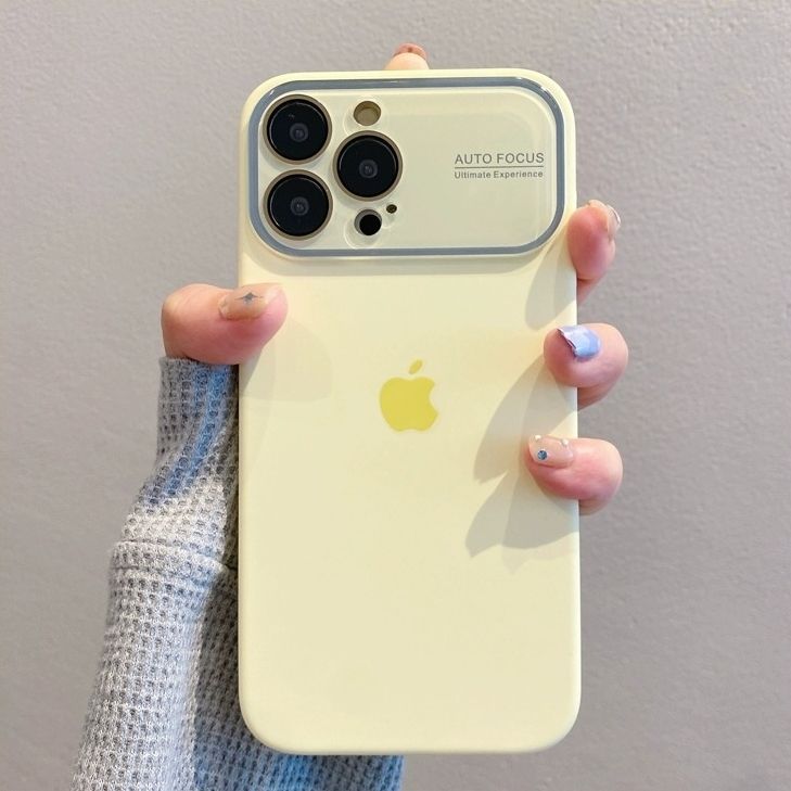 Liquid Silicone iPhone  with Large Window & Full Protection