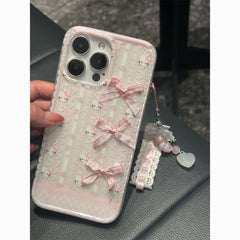 Pink Hello Kitty Bow iPhone Case  - Soft & Cute Design