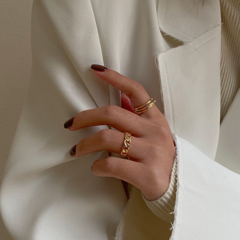 Vintage Minimalist Bestie Ring – INS Trendy Style