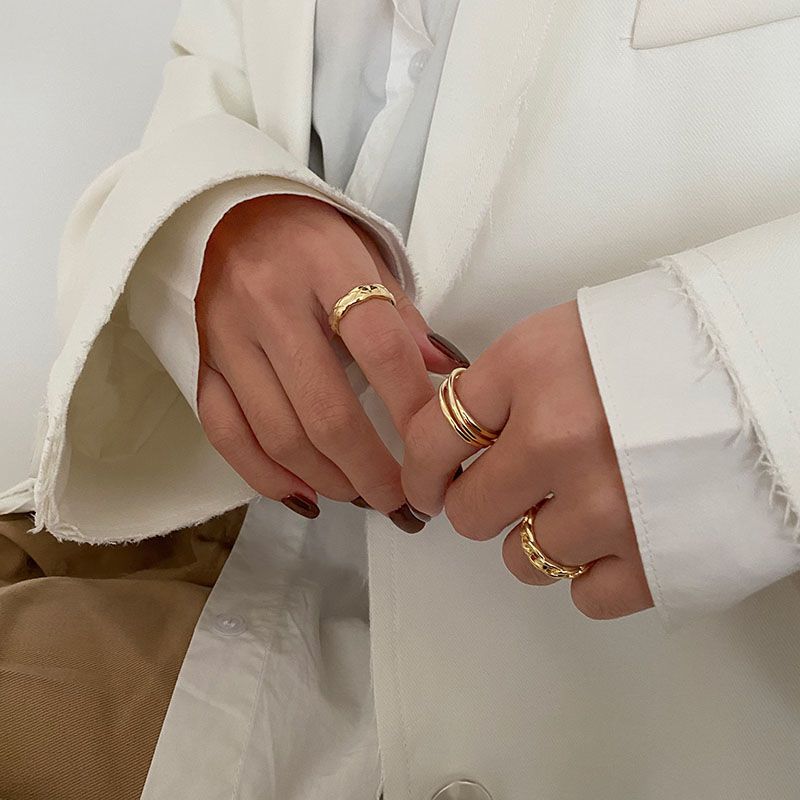 Vintage Minimalist Bestie Ring – INS Trendy Style