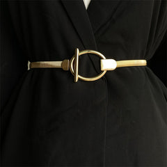 Gold Chain Belt for Women – Elastic Waistband for Dresses