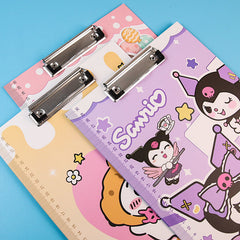 A4 Cartoon File Folder – Cute Student Clipboard & Writing Pad
