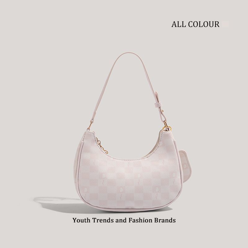 Cuvea Korres Hello Kitty Crescent Shoulder Bag – Korean Style Underarm Purse for Women