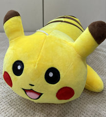 Yellow Striped Monster Collectible Plush Toy