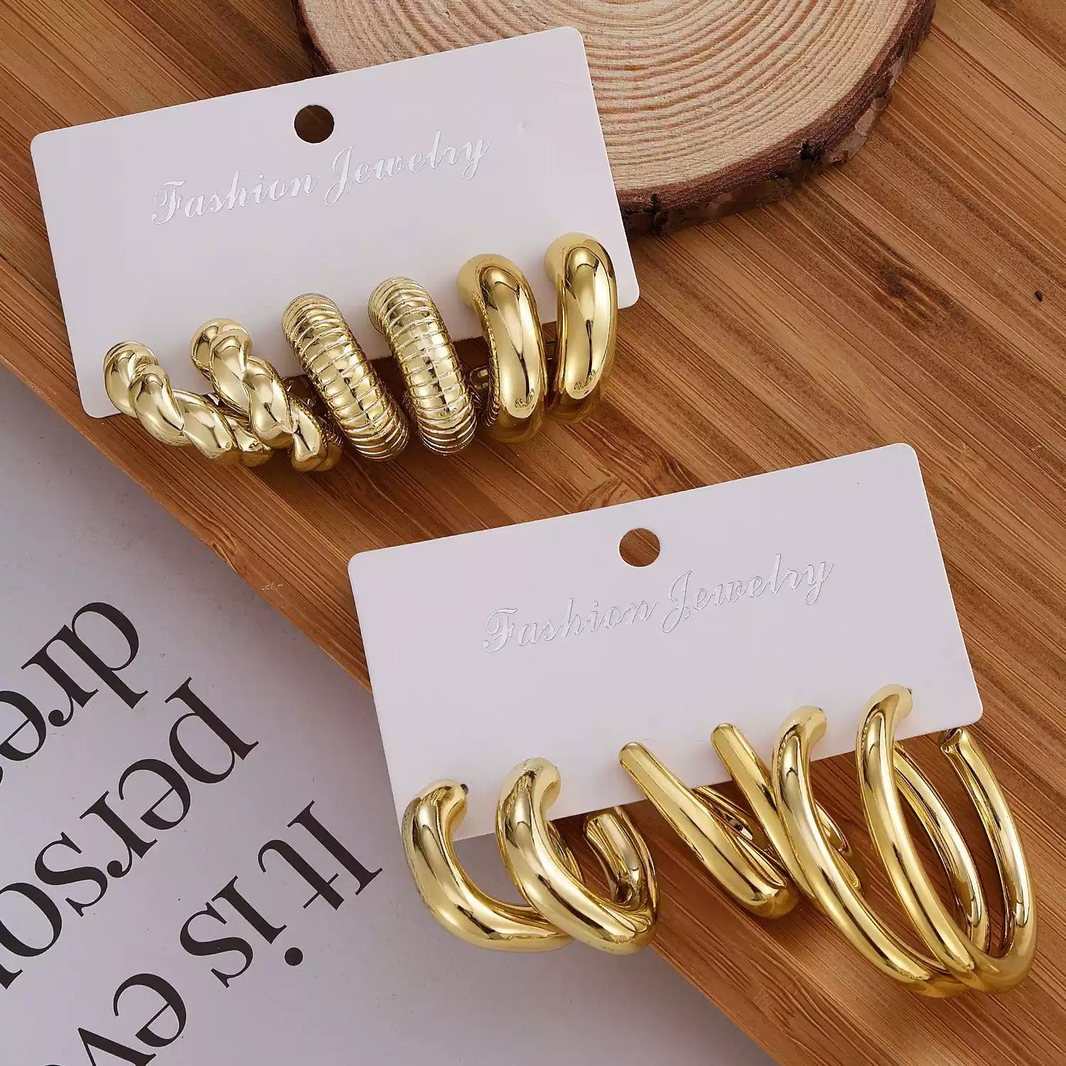 Gold Water Drop Hoop Earrings – Minimalist Luxe Huggie Hoops for WomenGold Water Drop Hoop Earrings