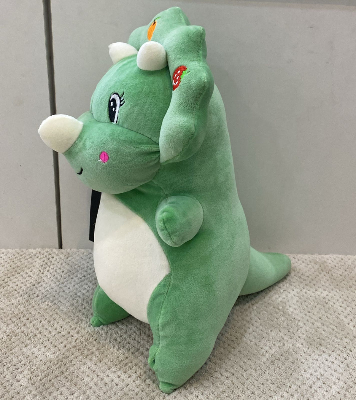 Cute Triceratops Dinosaur Plush Toy Stuffed Animal