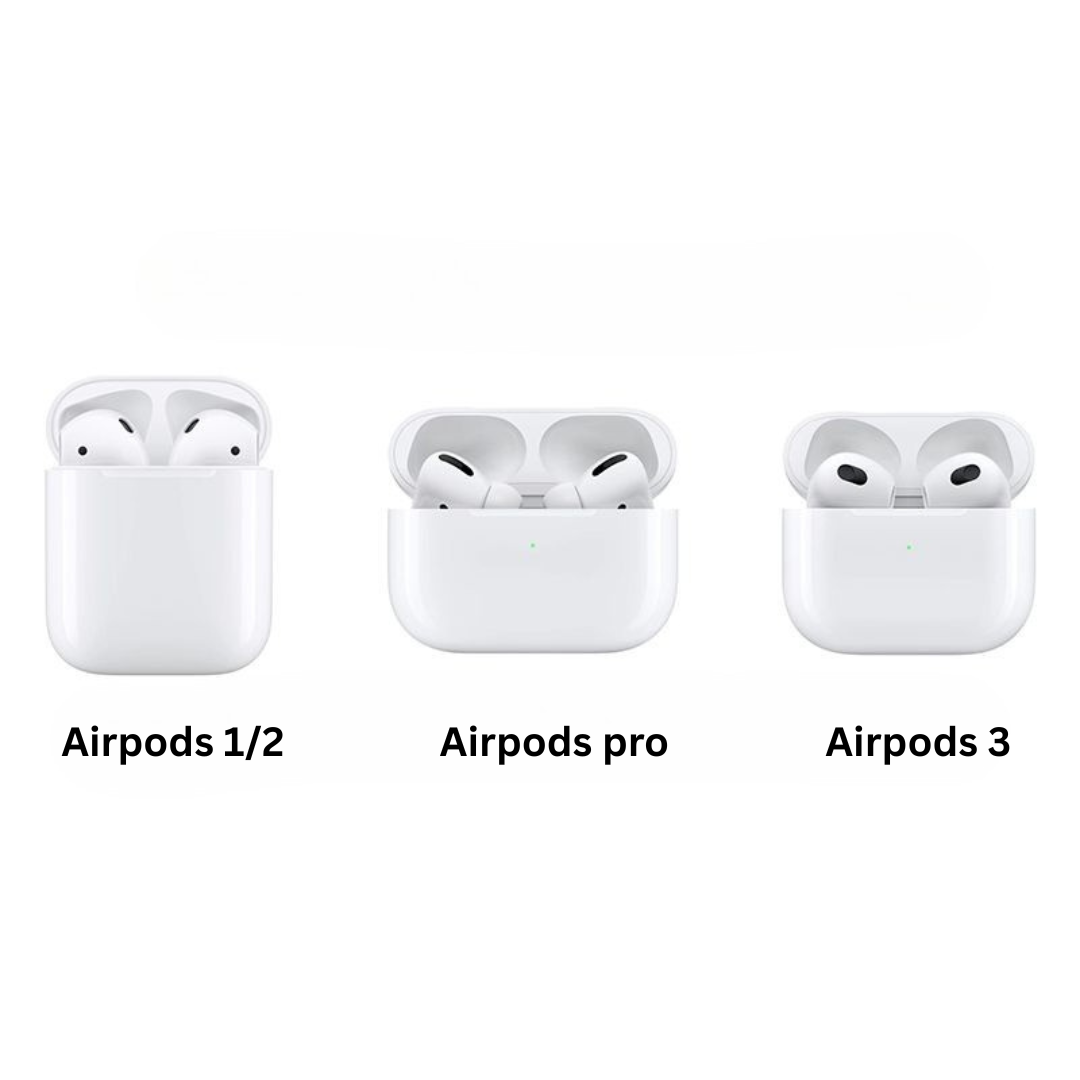 Princess Bow Pearl Shell Wireless Earbuds Case