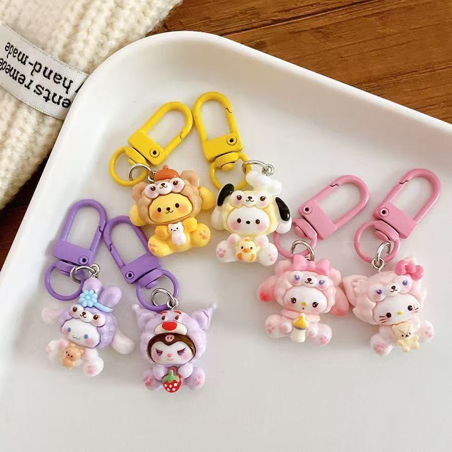 Cute Sailor Moon Keychain – Korean INS Style Girly Car Keychain for Couples