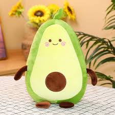 Avocado Fruit Plush Toy Stuffed Pillow