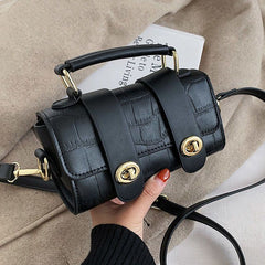 Vintage Style Small Crossbody Top Handle Bag