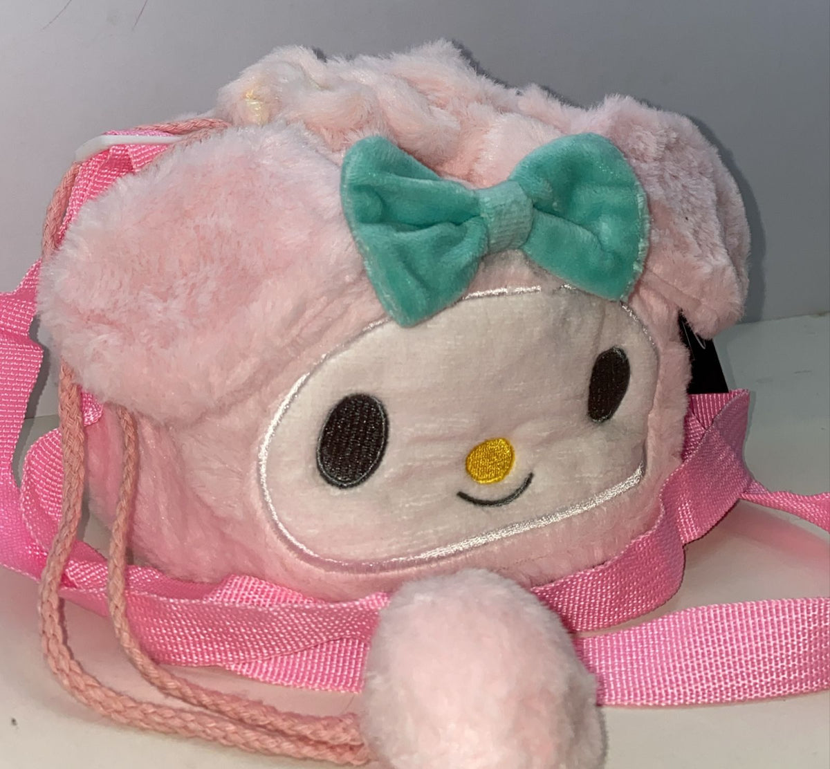 Sanrio Plush Character Crossbody Bag – Hello Kitty, My Melody, Kuromi & Care Bear