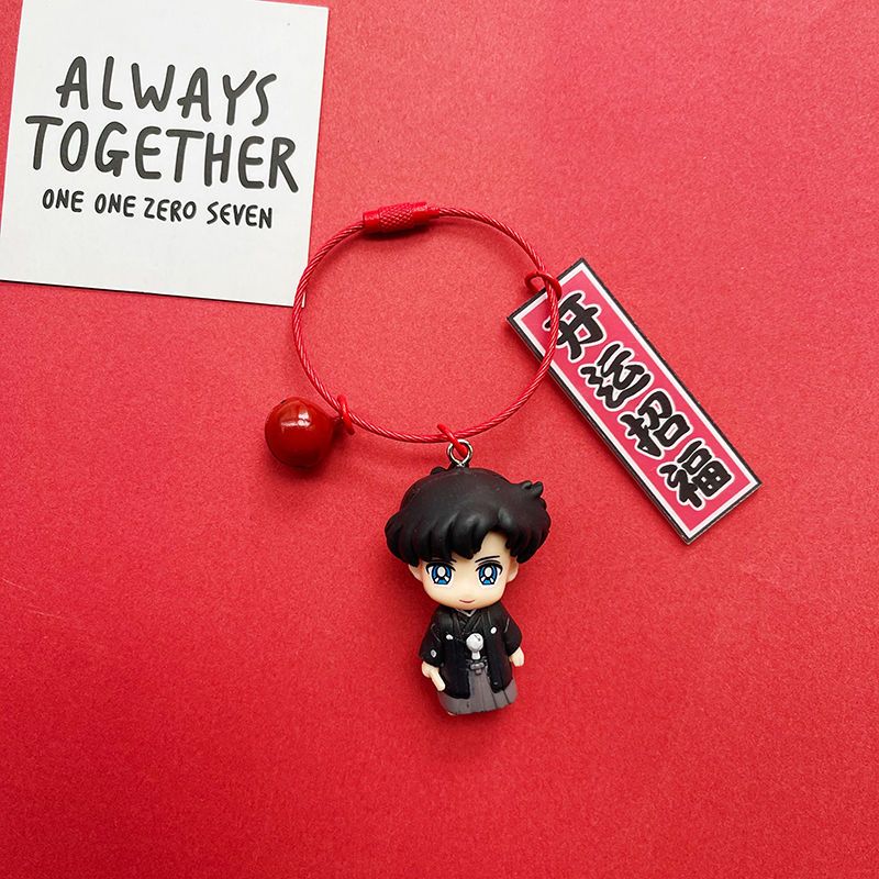 Cute Sailor Moon Keychain – Korean INS Style Girly Car Keychain for Couples