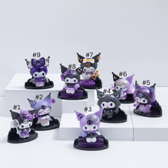 Kuromi Werewolf Blind Box Figure – Cute Collectible Desk & Car Decoration