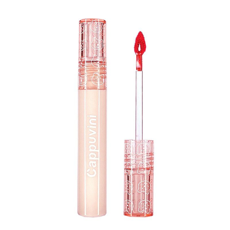 Bubble lip glaze water light glass lip gloss lipstick lasting and not fading lip gloss.